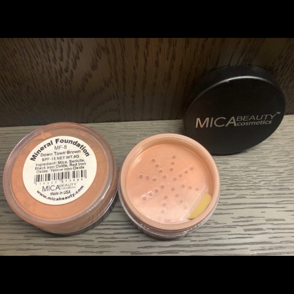 Mica Beauty Foundation “Downtown Brown MF#8”